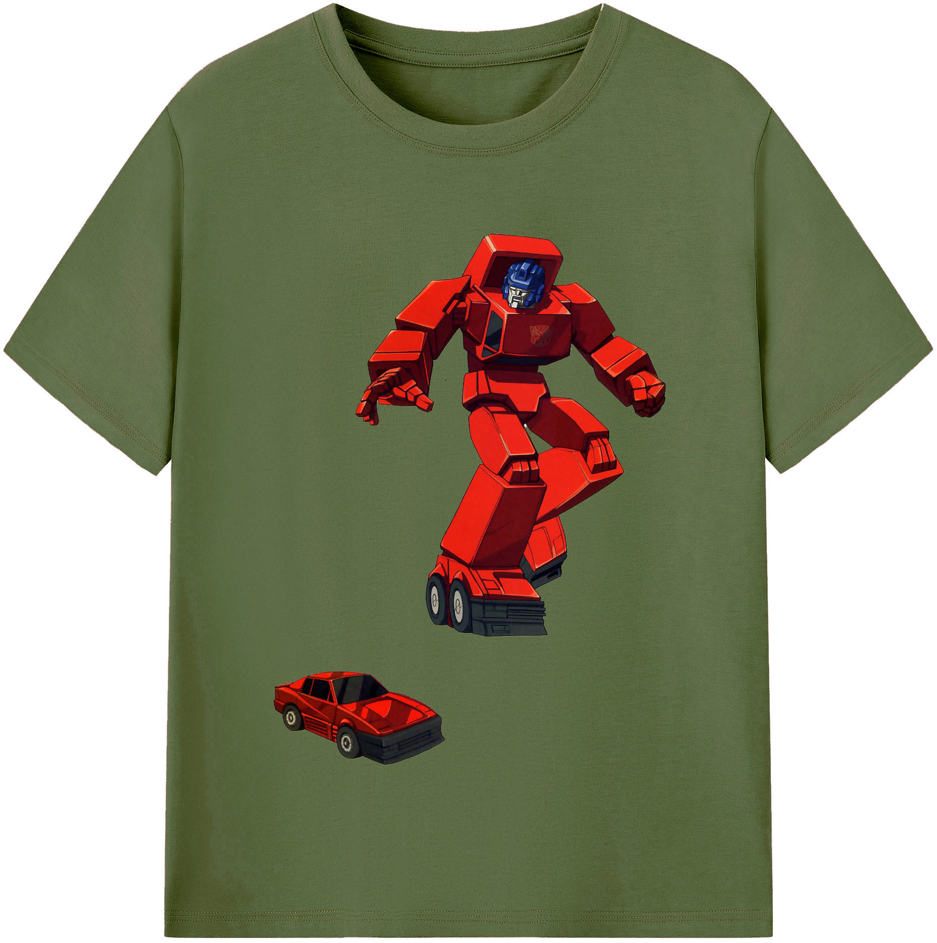 （画像用）  綿100％半袖Tシャツ（フロントプリント）